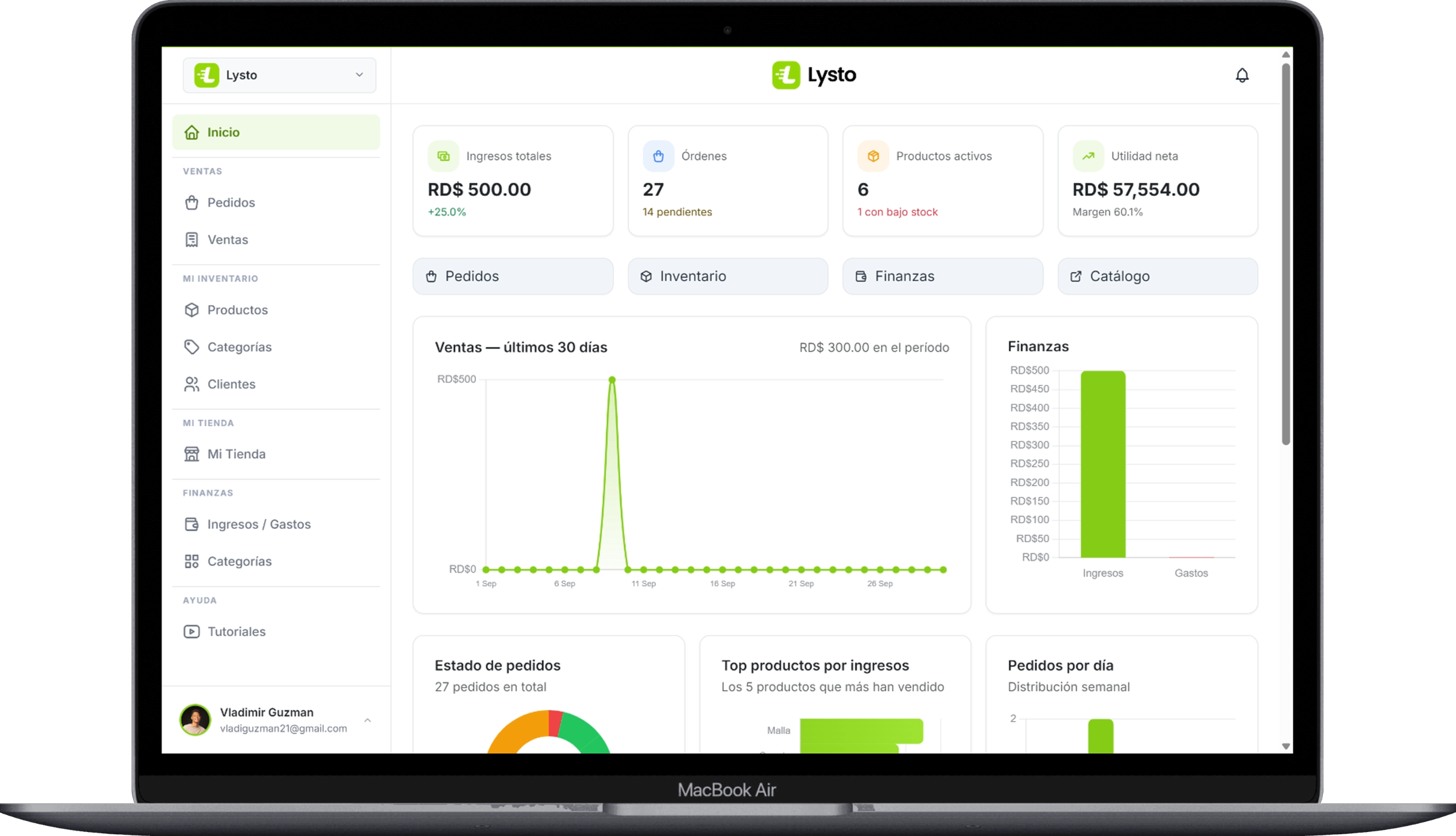 Finanzas Lysto